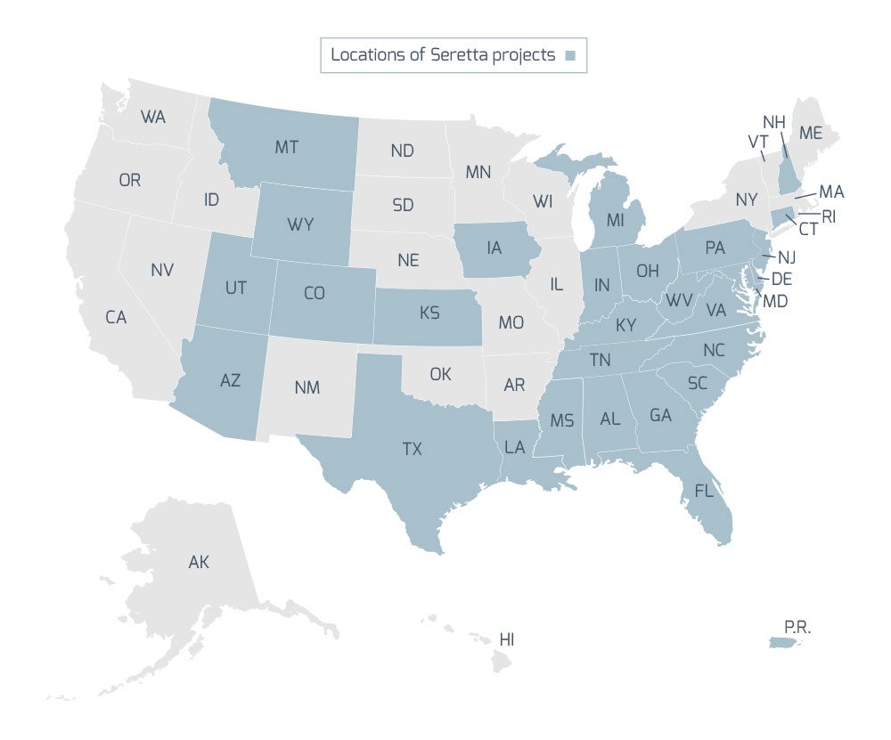 A Map of the United States