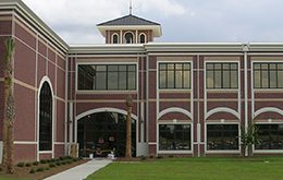 A Building With a Lawn and Grass