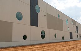 A Building With Persony Round Windows