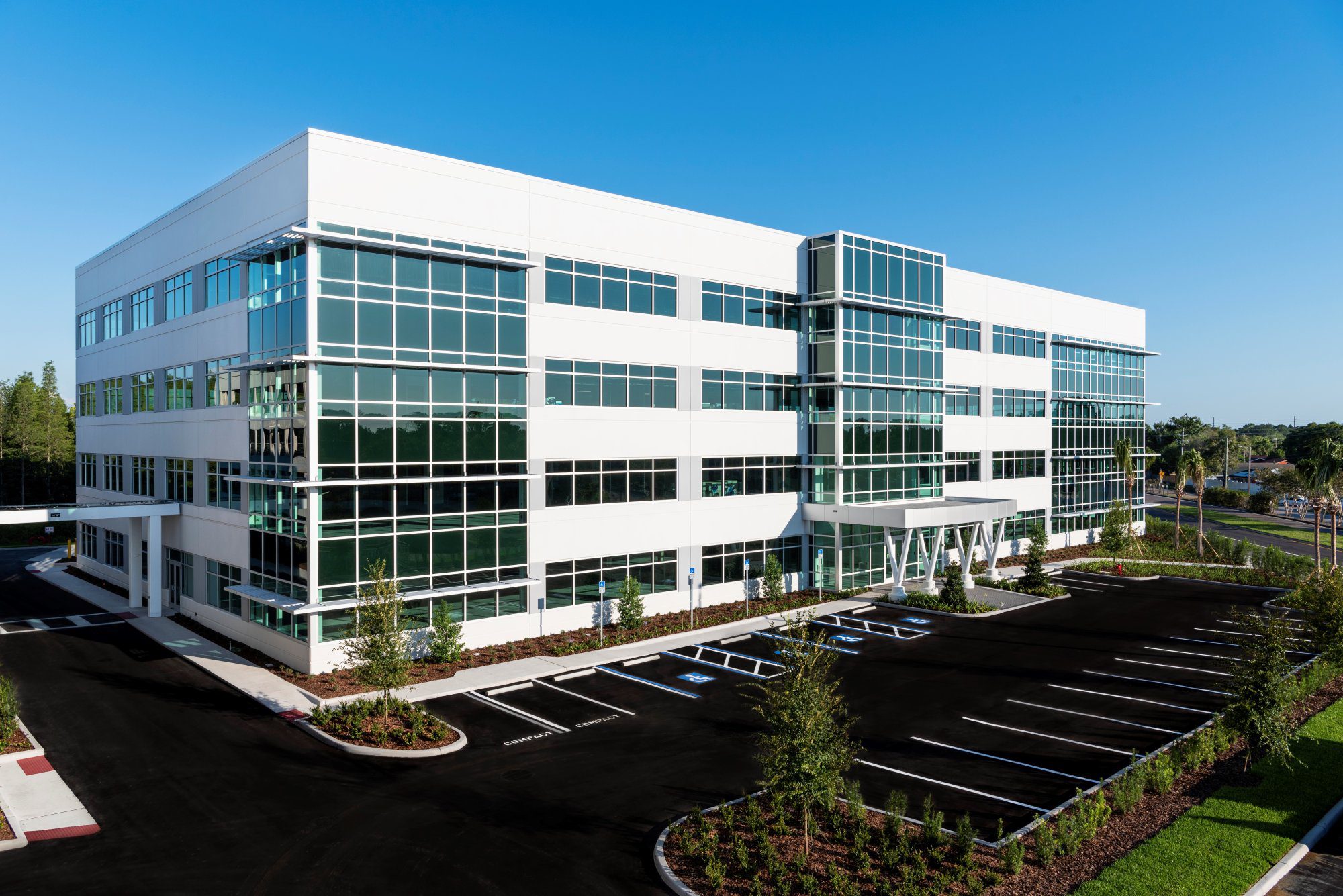 Modern office building